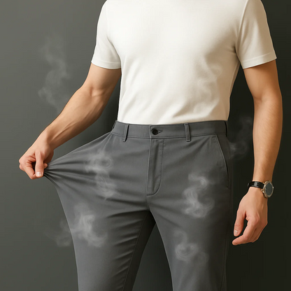 Calça em Seda Gelo FlexComfort